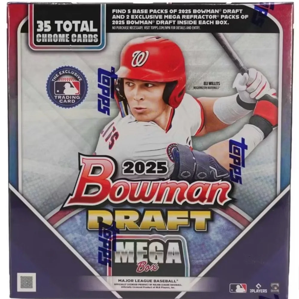 🏟️2025 Topps - Bowman MLB Draft Baseball Trading Card Mega Box⚾️ - Picture 2 of 15